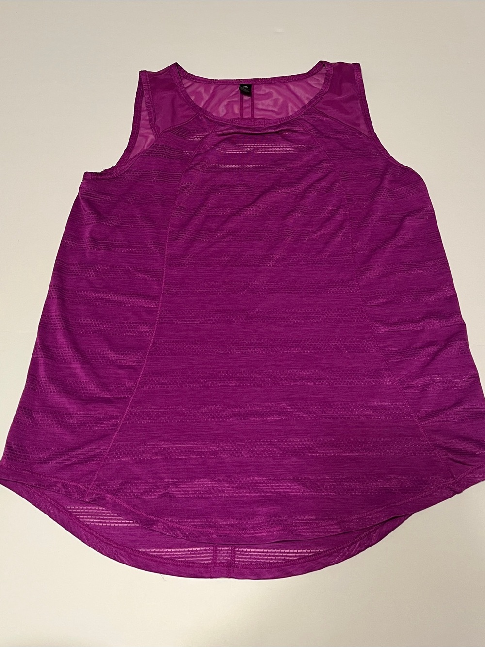 90 Degree By Reflex Womens Magenta Athletic Tank top size medium stretch light